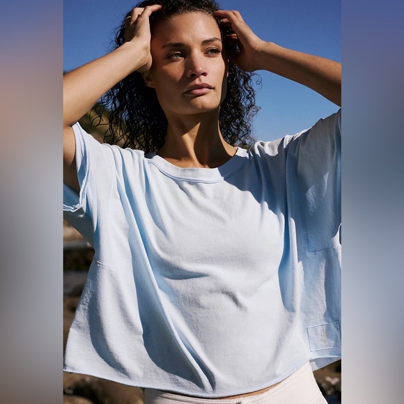 NWT Free People FP Movement Inspire Tee in Black - Picture 8 of 11